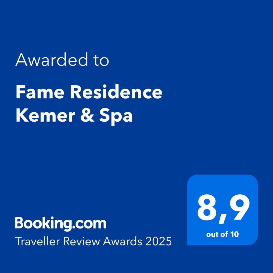 Fame Residence Kemer & Spa Dış mekan fotoğraf